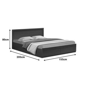 Легло Olympus с чекмедже в цвят венге 150x200см