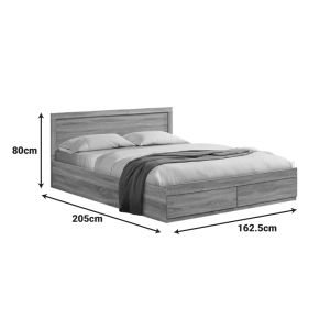 Легло Olympus с чекмедже в цвят венге 160x200см