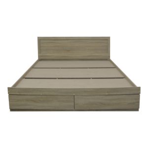 Легло Olympus с чекмедже в цвят светъл дъб 160x200см