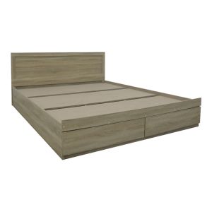 Легло Olympus с чекмедже в цвят светъл дъб 160x200см