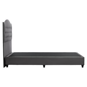 Bed Malena gray velvet Hm647.10