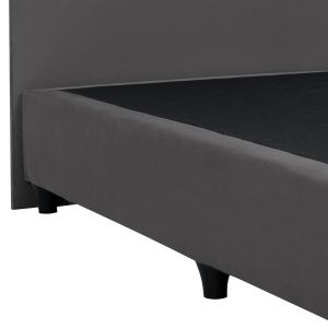Bed Malena gray velvet Hm647.10