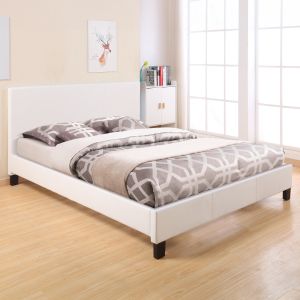 Легло с матрак Becca Hm21283.01 бял пу-матрак 150x200см
