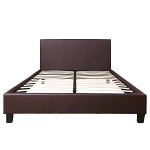 Легло с матрак Becca Hm21283.02 кафяв пу-матрак 150x200см