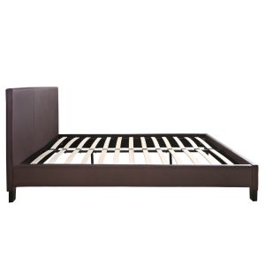 Легло с матрак Becca Hm21283.02 кафяв пу-матрак 150x200см