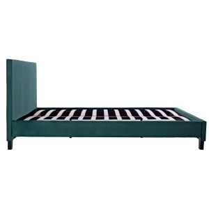 Легло с матрак Becca Hm21283.06 кипаросово зелено кадифе - матрак 150x200см