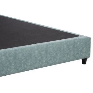 Bed light green nubuck fabric Hm648.27