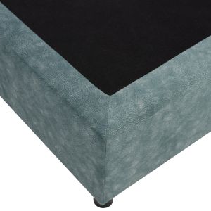 Bed light green nubuck fabric Hm648.27