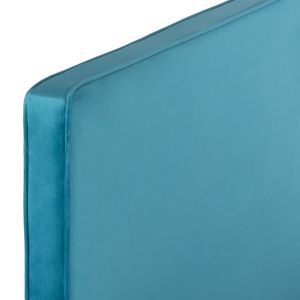 Bed with blue-green velvet fabric Maylin Hm598,08 120x200cm