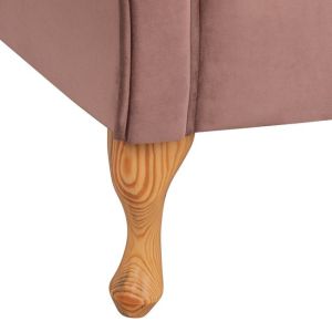 Niovi Chesterfield chaise longue rose ash Hm3008.05