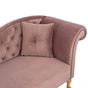 Niovi Chesterfield chaise longue rose ash Hm3008.05