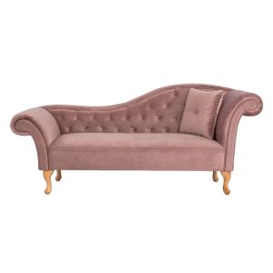 Niovi Chesterfield chaise longue rose ash Hm3008.05