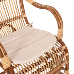Rocking rattan armchair Santa Fe Hm9343 60x103x91cm
