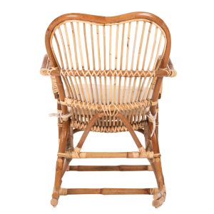 Rocking rattan armchair Santa Fe Hm9343 60x103x91cm