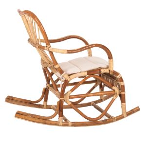 Rocking rattan armchair Santa Fe Hm9343 60x103x91cm