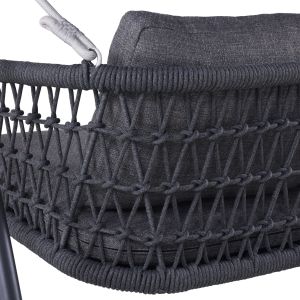 Swing with tent Excelsior Sm6411.02 dark gray aluminum and tent 185x134x175h