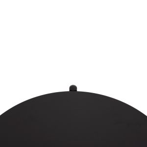 Table Alberta Sm6357.02 aluminum in charcoal color 62.5x62.5x38cm.