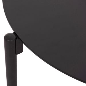 Table Alberta Sm6357.02 aluminum in charcoal color 62.5x62.5x38cm.