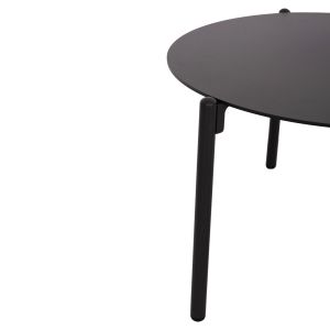 Table Alberta Sm6357.02 aluminum in charcoal color 62.5x62.5x38cm.