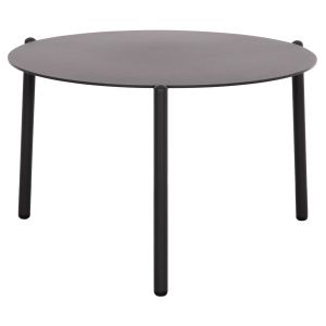 Table Alberta Sm6357.02 aluminum in charcoal color 62.5x62.5x38cm.