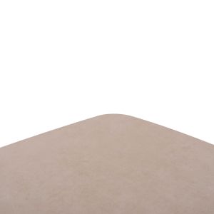 Antoine Table Sm6355 Cream Aluminum Top and Sintered Stone 180x90x75cm