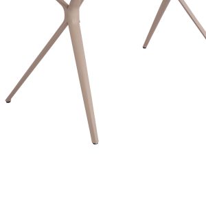 Antoine Table Sm6355 Cream Aluminum Top and Sintered Stone 180x90x75cm