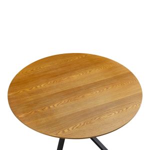 Cerco Sonoma Mdf table and black metal legs 120x75cm