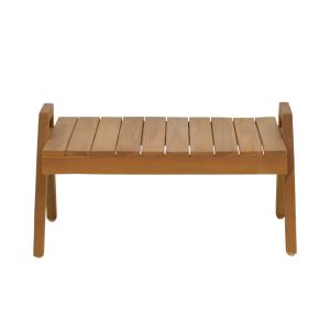 Маса Kally от тиково дърво в естествен нюанс 60x50x34 см