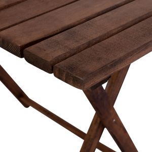Limnos table made of solid beech Hm5652.01 101.5x63x75cm