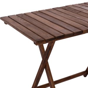 Limnos table made of solid beech Hm5652.01 101.5x63x75cm