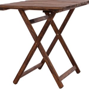 Limnos table made of solid beech Hm5652.01 101.5x63x75cm