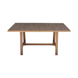 Маса Malibu от акациево дърво в естествен цвят 160x90x75см