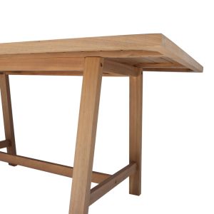 Маса Malibu от акациево дърво в естествен цвят 160x90x75см