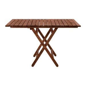 Table Naxos made of solid wood impregnated 120x80x75cm Hm5649,01