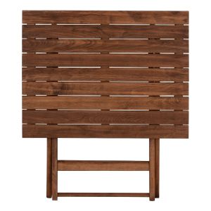 Table Naxos made of solid wood impregnated 60x80 Hm5651,01