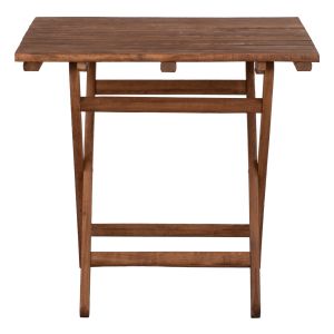 Table Naxos made of solid wood impregnated 60x80 Hm5651,01