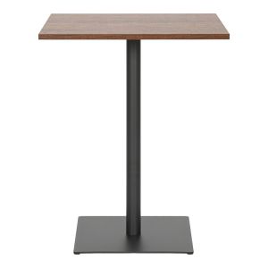 Маса Nerobian от Mdf в цвят орех 60x60x75см