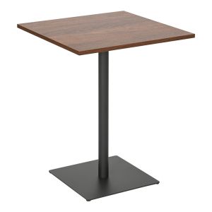 Маса Nerobian от Mdf в цвят орех 60x60x75см