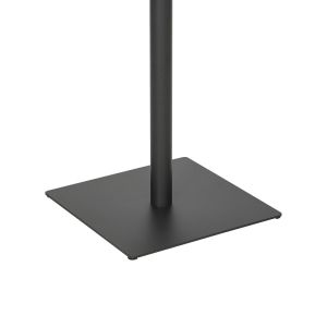 Маса Nerobian от Mdf в цвят орех 60x60x75см