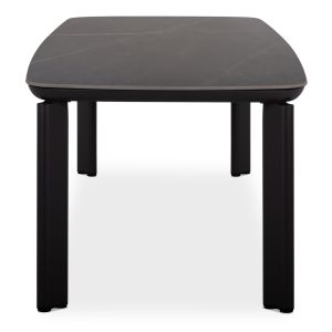 Table Sterlin Sm6356.02 dark gray aluminum sintered stone top 240x100x76y