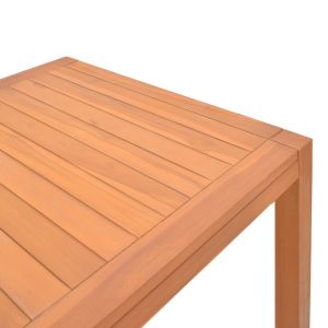Vocaly teak table in natural shade 200x100x75cm