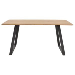 Маса Winor плот мдф натирал черни метални крака 160х90х75cm