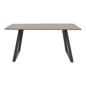 Маса Winor плот мдф орех-черни метални крака 160х90х75cm