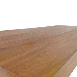 Маса Wooly тиково дърво в естествен нюанс 220x90x75см