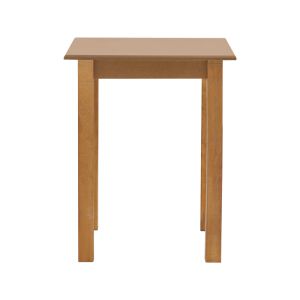 Zolenio table with solid beech legs, walnut color MDF top 60x60x76cm