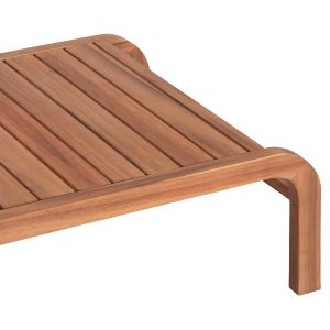 Coffee table Oasis Biege Sm6227 tropical acacia solid wood 132x70x33cm.
