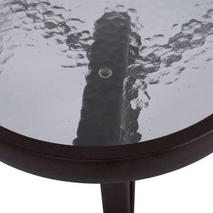 Маса металическа кафява 150x90χ72 Hm5145,02