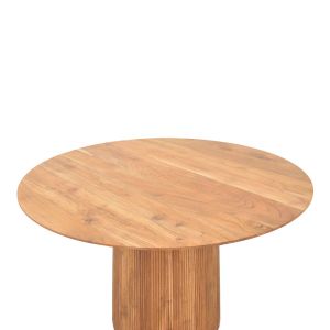 Маса от масивно дърво тропическа акация в естествен нюанс D150x75см