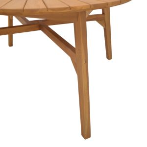 Маса от тиково дърво Colen в естествен нюанс �180x75см