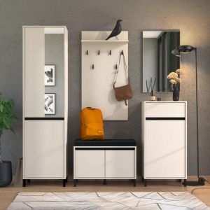 Мебели за антре Arran Civ цвят кашмир 63x20x115см